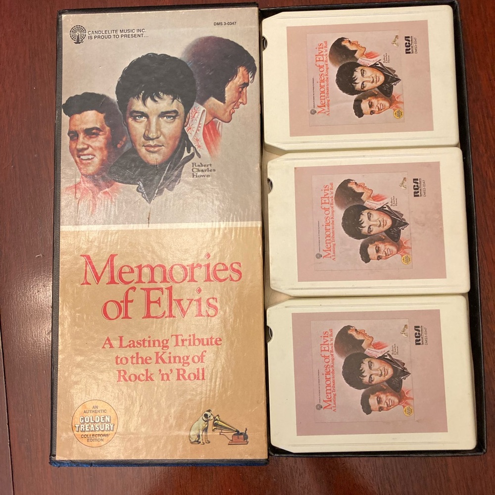 Vintage Elvis Presley 8 track sets (2 sets) - Picture 3 of 4